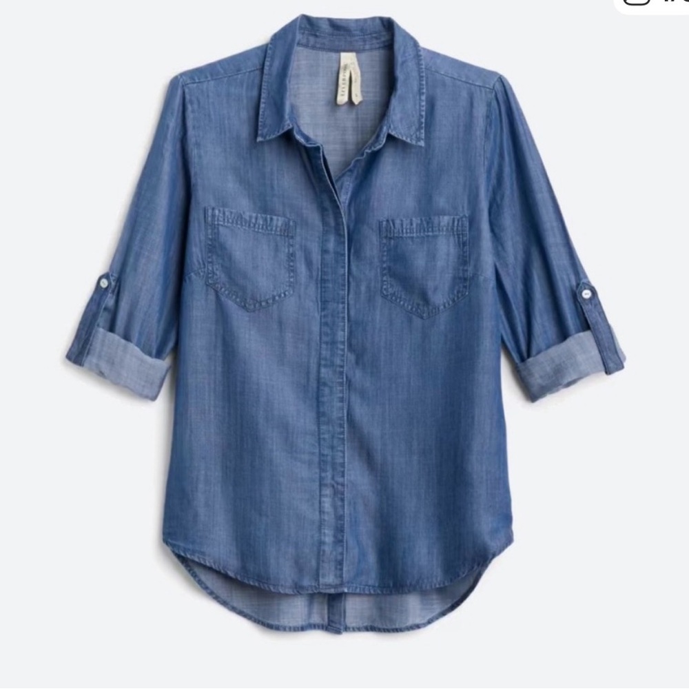 Liverpool Blue Denim Shirt